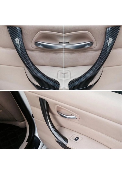Bmw E90 2005-2011 Kapı Tutamak Seti 6parça Karbon Fiber 51417230850