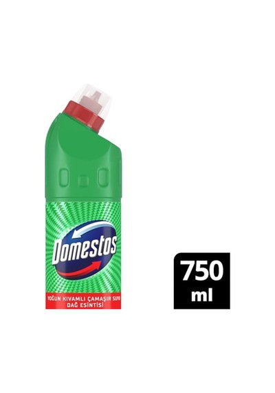Domestos Yoğun Kıvamlı Çamaşır Suyu Maksimum Hijyen Dağ Esintisi 750 Ml
