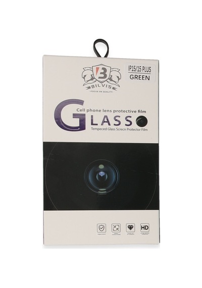 İphone 15 Bilvis Titan Kamera Lens - Yeşil