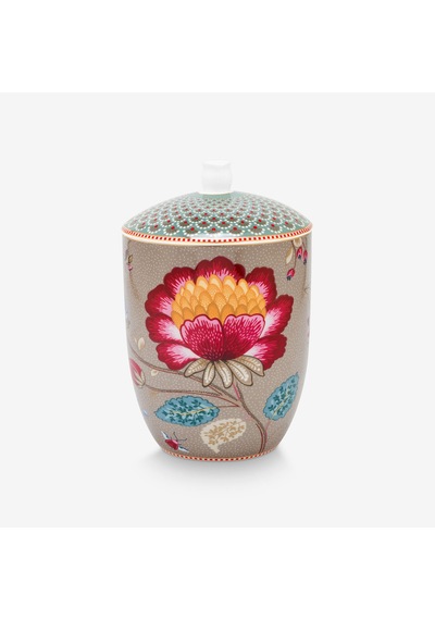 Pip Studio Haki Porselen Saklama Kabı 1500 Ml