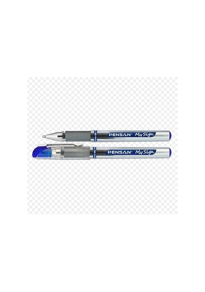 Pensan My Sign İmza Jel Kalem 1 Mm Mavi 12'li Kutu