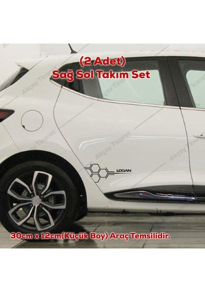 Logan Kapı Altı Sticker Dacia Logan Sticker Dacia Oto Sticker
