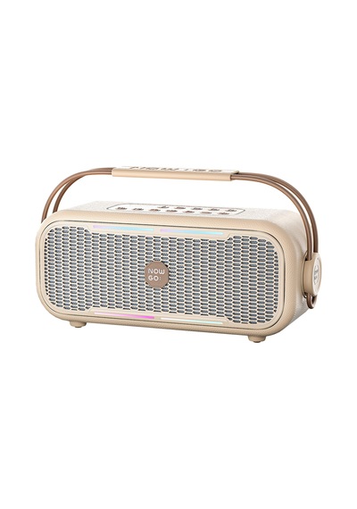 Nowgo C2 60w Taşınabilir Rgb Bluetooth Hoparlör Ipx4 Parti Speaker Bej