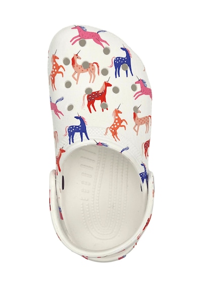 Crocs Kids Crocs Classic Character Print Clog K Çocuk Beyaz Clog Terlik 209695-9cd Unicorn