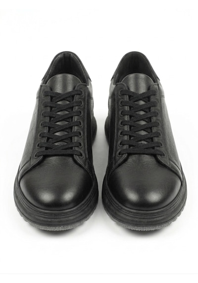 Growish Gd0107 Hakiki Deri 4 Mevsim Poli Taban Uzun Süre Ayakta Kalmaya Uygun Siyah Spor Klasik Sneaker Ayakkabı Buz - Siyah Growish Gd0107 Hakiki Deri 4 Mevsim Poli Taban Uzun Süre Ayakta Kalmaya Uygun Siyah Spor Klasik Sneaker Ayakkabı Buz - Siyah
