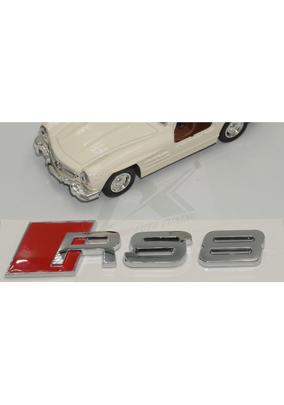Audi Rs8 Bagaj Krom Abs 3M 3D Yazı Logo Amblem Ürün