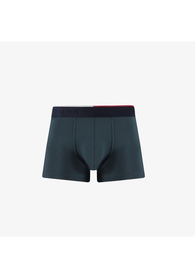 Tommy Hilfiger Trunk 3pk Erkek Yeşil Boxer Düz Um0um03388 Yeşil