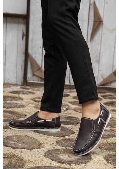 Daxtors D0507 Günlük Ortopedik Erkek Casual Ayakkabı Kahverengi