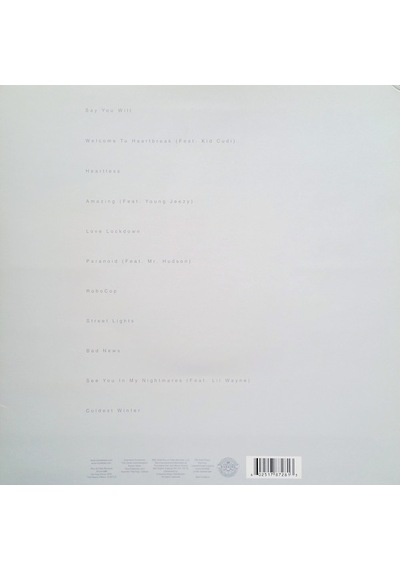 Kanye West - 808s & Heartbreak 2 X Plak + 1 Cd