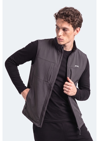 Slazenger Cruıser I Erkek Softshell Koyu Gri Yelek