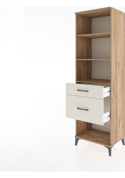 Hyperion Dolap 3 Raflı 2 Çekmeceli 60x44x195 Çam-aytaşı Çam Hyperion Dolap 3 Raflı 2 Çekmeceli 60x44x195 Çam-aytaşı Çam