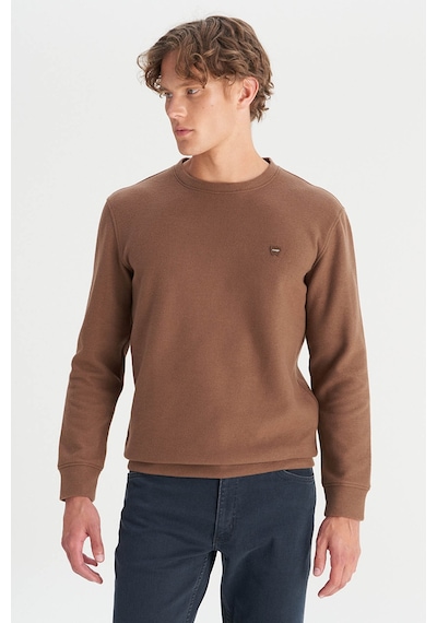 Wrangler Selanik Kahverengi Erkek Sweatshirt W242262220 Mw242262220 Kahverengi