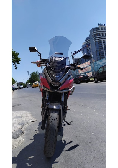 2021- 24 Honda NC 750X Uzun Ön Cam Açık Füme 56cm 4mm Zeus NC750