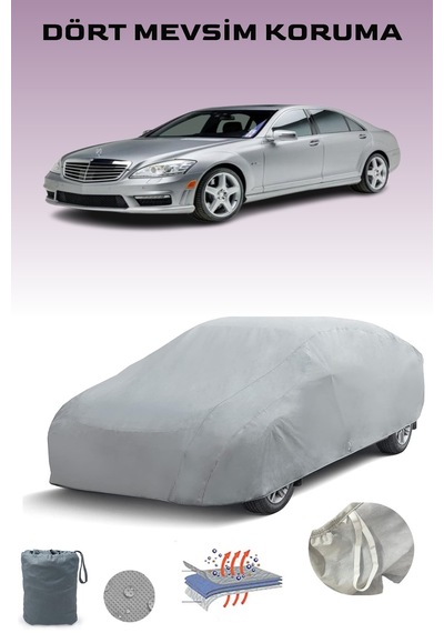 Mercedes S 63 Amg W221 2009 - 2013 Araba Brandası Oto Branda Gri