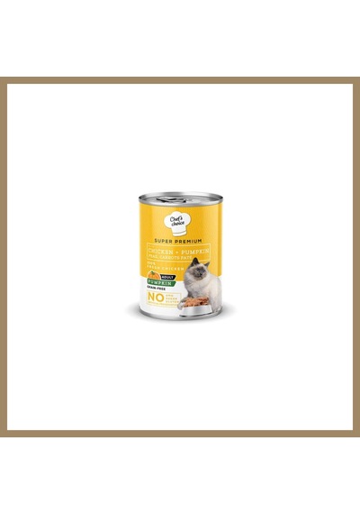 Chefs Choice Pumpkin Pate Chicken Tavuklu Balkabaklı Tahılsız Ezme Yetişkin Kedi Konservesi 400 Gr 22