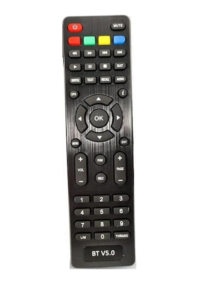 Moonstar Dsr-6500 Siyah İnci Uydu Alıcı Bluetooth Kumanda-gözsüz Model