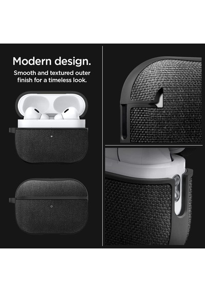 Airpods Pro 2/1 İle Uyumlu Kılıf Urban Fit Black - Acs05483