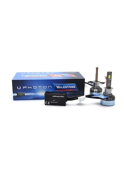 Megamarket06 Mılestone H1 Led Xenon Oto Ampulü Black Katana Edition 2025 Yeni Seri