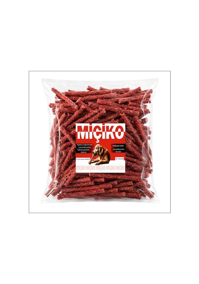 Köpekler İçin Kırık Munchy Ödül Çubuğu 1000gr Kırmızı