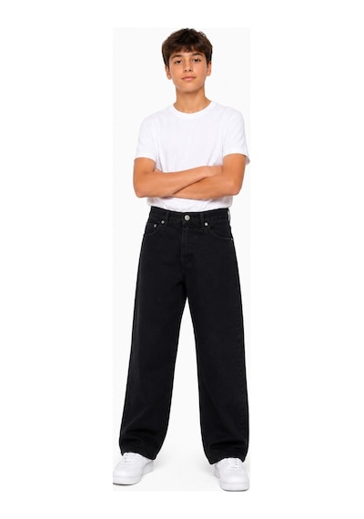 İrem Çocuk Giyim Erkek Çocuk Baggy Model Fermuar Kapamalı Bel Lastik Ayarlamalı Siyah Renk Kot Pantolon Siyah İrem Çocuk Giyim Erkek Çocuk Baggy Model Fermuar Kapamalı Bel Lastik Ayarlamalı Siyah Renk Kot Pantolon Siyah