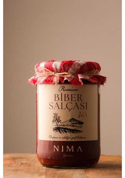 Nima Gurme Acı Biber Salçası 700 G