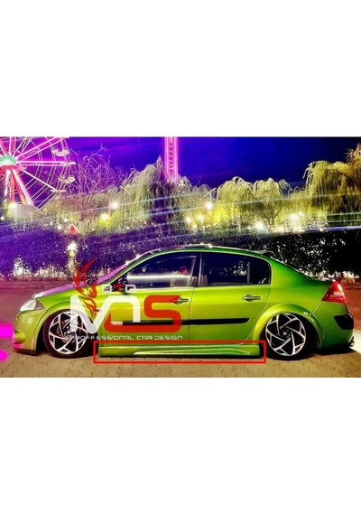 Renault Megane 2 Gtx Marşpiyel Takım Fiberglass Boyasız