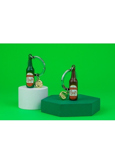 Metalmorphose Bira Anahtarlık Yeşil