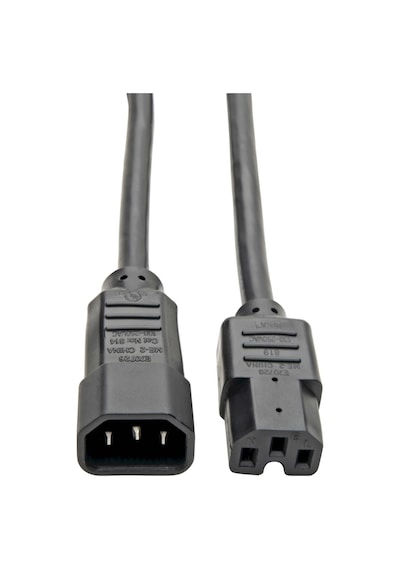 2 Metre 3x1.5mm² C14 To C15 Güç Kablosu Iec Uzatma Power Kablosu