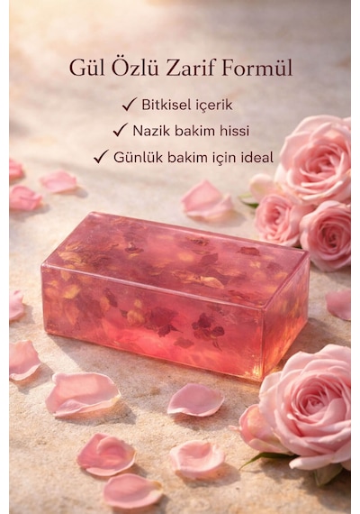 Gül Özlü Cilt Bakım Sabunu - 120 Gr Gül