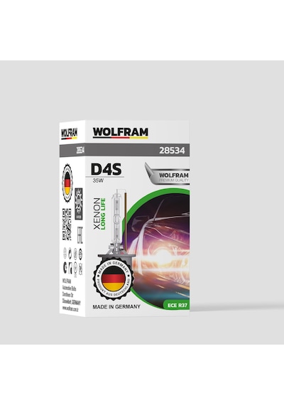 D4s Xenon Ampul Standart Işık Uzun Ömür 12v 35w - Wolfram 28534
