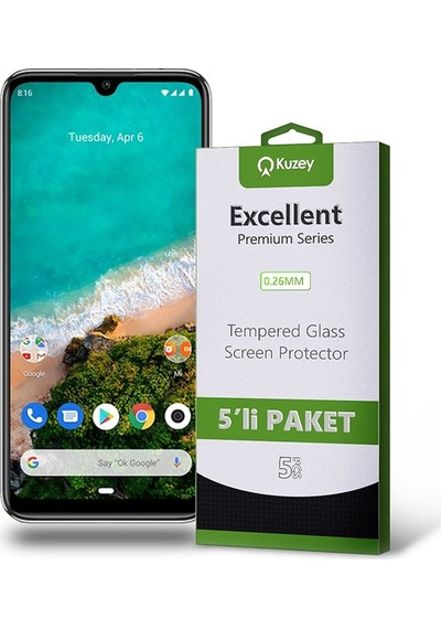 Xiaomi Mi A3 Ekran Koruyucu Cam 5 Adet Ekonomik Paket (541371554) 20 Tl Fark Ile Apple Uyumlu iPhone Hızlı Şarj Kablosu