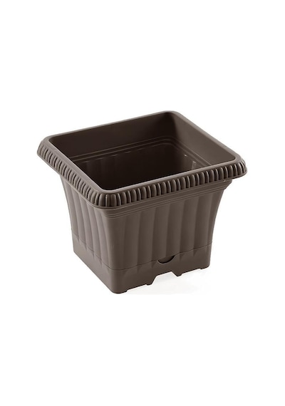 Omnipazar So-ob00 Dekoratif Ova Balkon Saksı 2.2 Lt Mocha 6 Adet