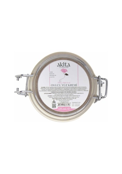 Akita Doğal Gül Ovucu Peeling Etkili Yüz Kremi 125 ML