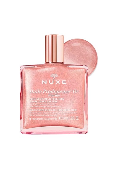 Huile Prodigieuse Or Florale 50 Ml Çok Amaçlı Parıltılı Kuru Yağ