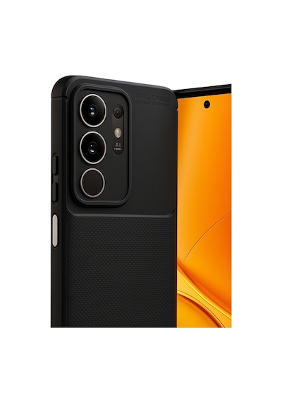 Vivo Y29 4g Uyumlu Auto Focus Karbon Kapak - Siyah