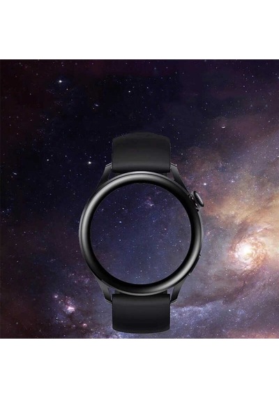 Huawei Watch Gt 3 42mm Mkst Pmma Pet Saat Ekran Koruyucu - Siyah