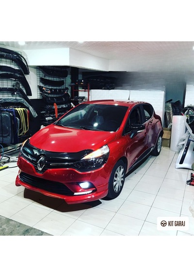 Kit Garaj Renault Clio Makyajlı Ön Ek Plastik Boyasız