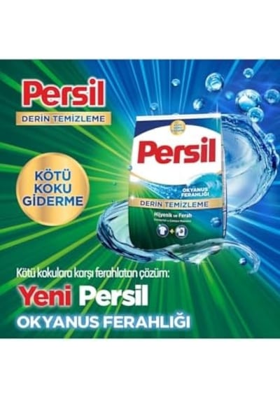 5 Kg Toz Çamaşır Deterjanı Okyanus Ferahlığı 33 Yıkama