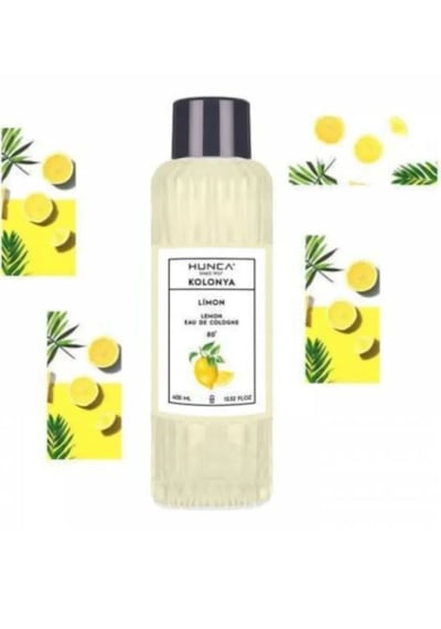 Hunca 80 Derece Limon Kolonyası Pet Şişe 12 x 400 ML