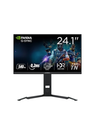 Rampage Zenıth Zn24tn540 24.1'' Tn 0,2ms 540hz Adaptive Sync Hdr400 Pc Flat Oyuncu Monitörü
