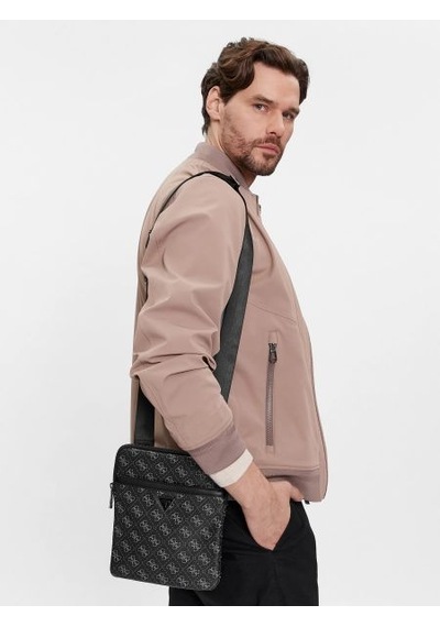 Guess Milano Erkek Çapraz Askılı Çanta Hmevzlp2223 Siyah