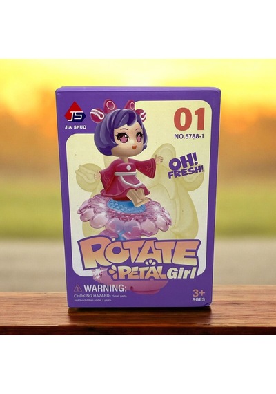Rotate Petal Girl Işıklı Müzikli Haraketli Oyuncak