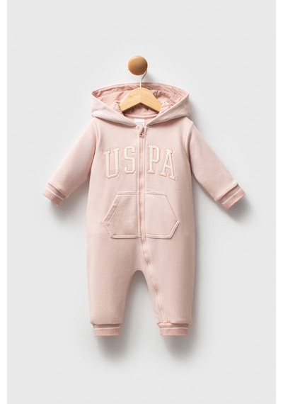 U.S. Polo Assn. Kız Bebek Pembe Tulum 5274-49055 Pembe