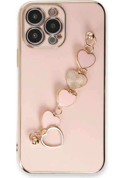 Apple Uyumlu iPhone 14 Pro Kılıf Esila Silikon Pudra,