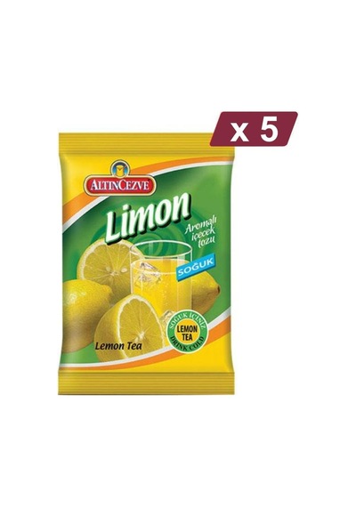 Altıncezve Limon Aromalı İçecek Tozu Soğuk 5 x 450 G
