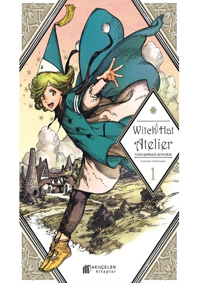 Witch Hat Atelier 1-2-3-4-5 Manga Seti 5 Kitap / Anime-manga Sticker Ve Kartpostal