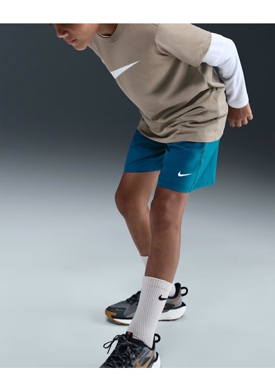 Nike Multi Dx5382-301 Büyük Çocuk Dri-fıt Antrenman Şortu - Green Abyss Koyu Yeşil