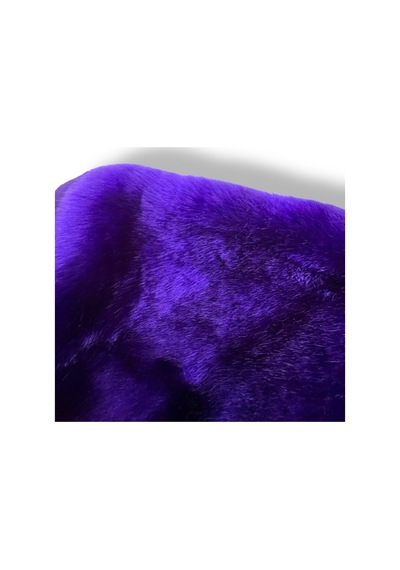 Zp-toscana/tavsan 1300gr Mor Yumuşak Dokuma Peluş Kumaş 50x150 Cm Tekstil, Ev Tekstili Mor Mor