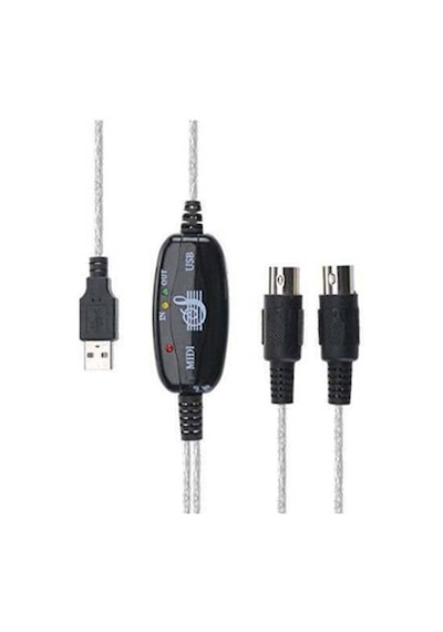 Usb Midi Kablo Usb To Midi Klavye Piyano Kablosu