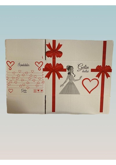 Gelin Çeyiz Kolisi Taşıma Karton Kolisi 10 Adet 58 x 38 x 30